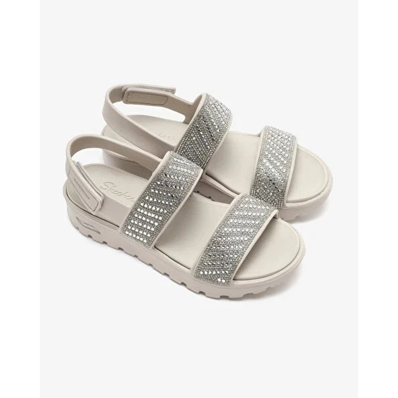 Skechers Arch Fit Footsteps - Enchant Kadın Sandalet 111531 NAT (111531 NAT) Skechers Arch Fit Footsteps - Enchant Kadın Sandalet 111531 NAT (111531 NAT)